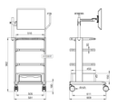Endoscope cart TR900C