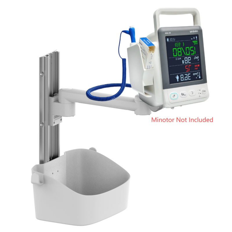 Mindray VS600/VS900 On WM500-100 Rotated Series Channel Mount