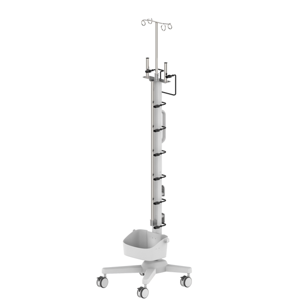 6+2 channels infusion cart with power management-RS008-08726/COR-0036