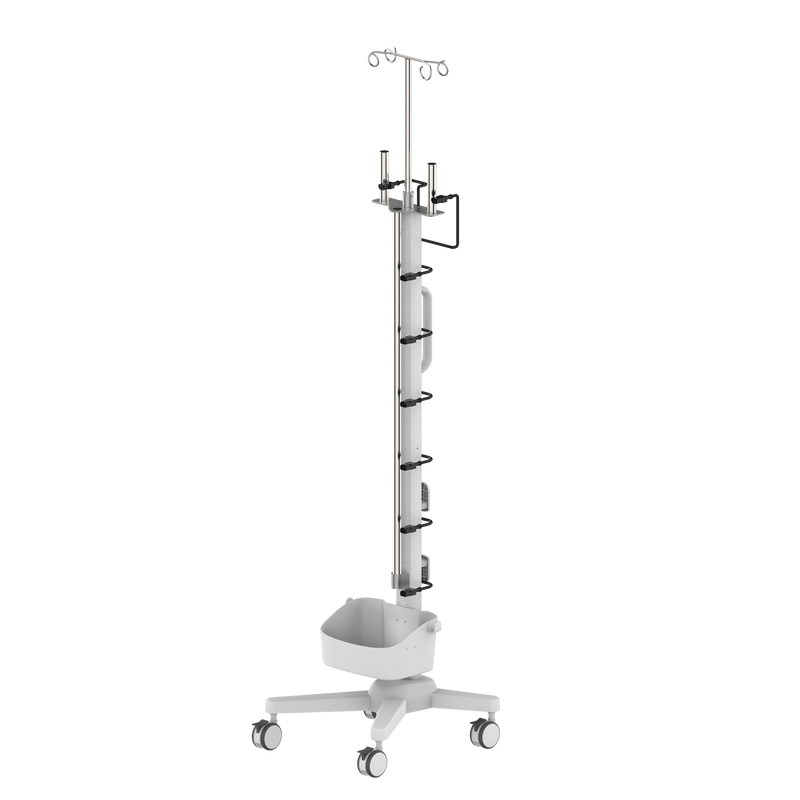 6+2 channels infusion cart with power management-RS008-08726/COR-0036