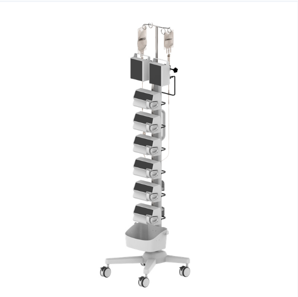6+2 channels infusion cart with power management-RS008-08726/COR-0036