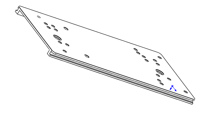 Mounting plate for most of patient monitor