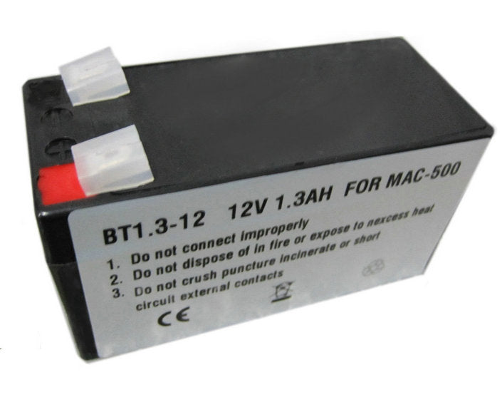 GE MAC500 ECG battery 12v 1.3Ah