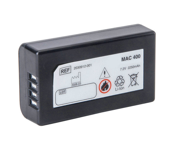 GE MAC 400 ECG battery 7.2v 2.5Ah