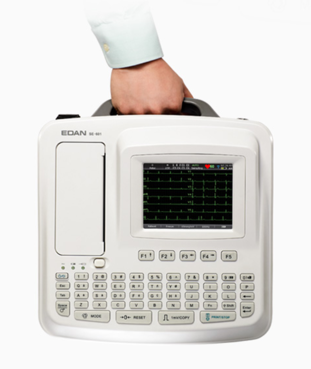 EDAN SE-601A  SE-601B   SE-601C  6-channel diagnosis ECG Machine