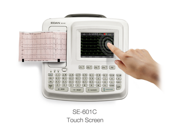 EDAN SE-601A  SE-601B   SE-601C  6-channel diagnosis ECG Machine