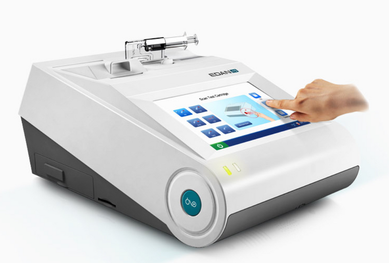 Edan i15VET blood gas and chemistry analysis device POCT