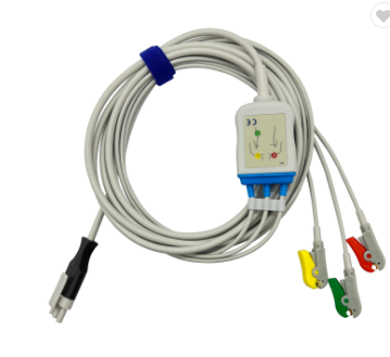 PRAYMED  ECG Cable for Defibrillator XD100/XD330