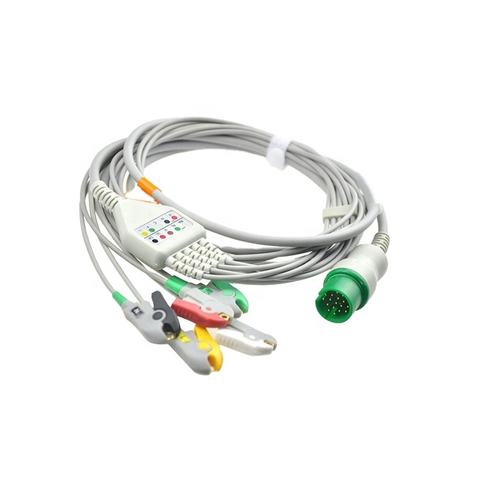 PRAYMED CB-72596R Direct-Connect ECG Cable