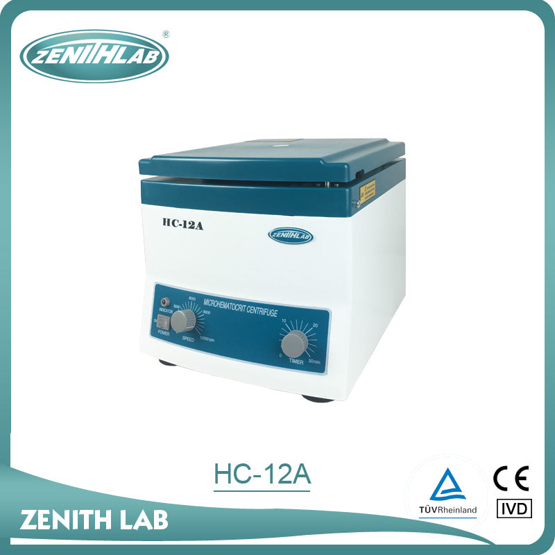 ZENITH LAB HC-12A  Hematocrit Centrifuge