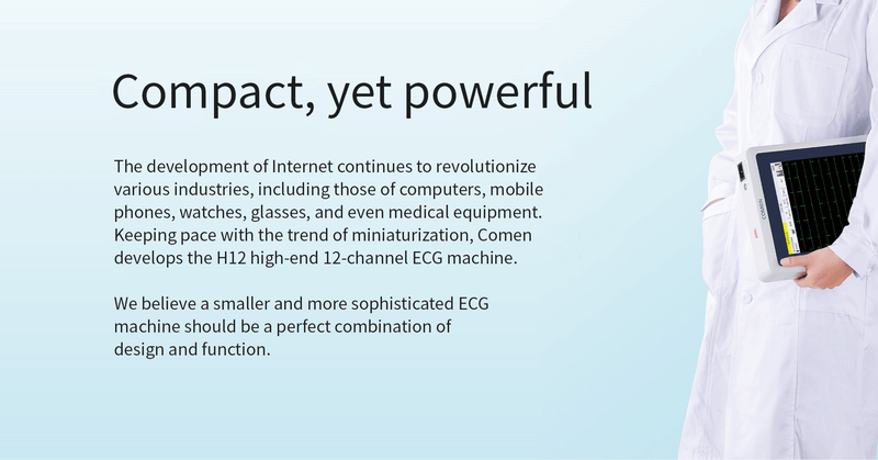 COMEN H12 12-channel ECG machine